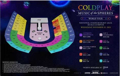 Ticket prices, seat plan: Coldplay's ‘Music of the Spheres’ at.